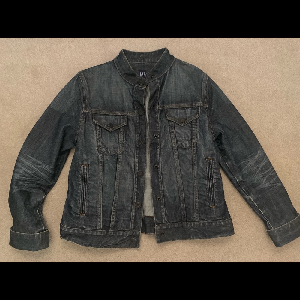 Gap Moto Denim Jacket
